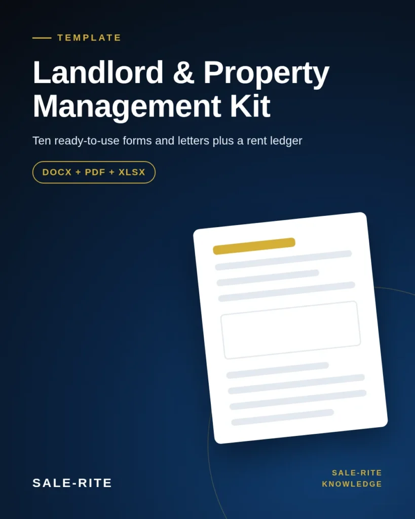 Landlord & Property Management Kit cover