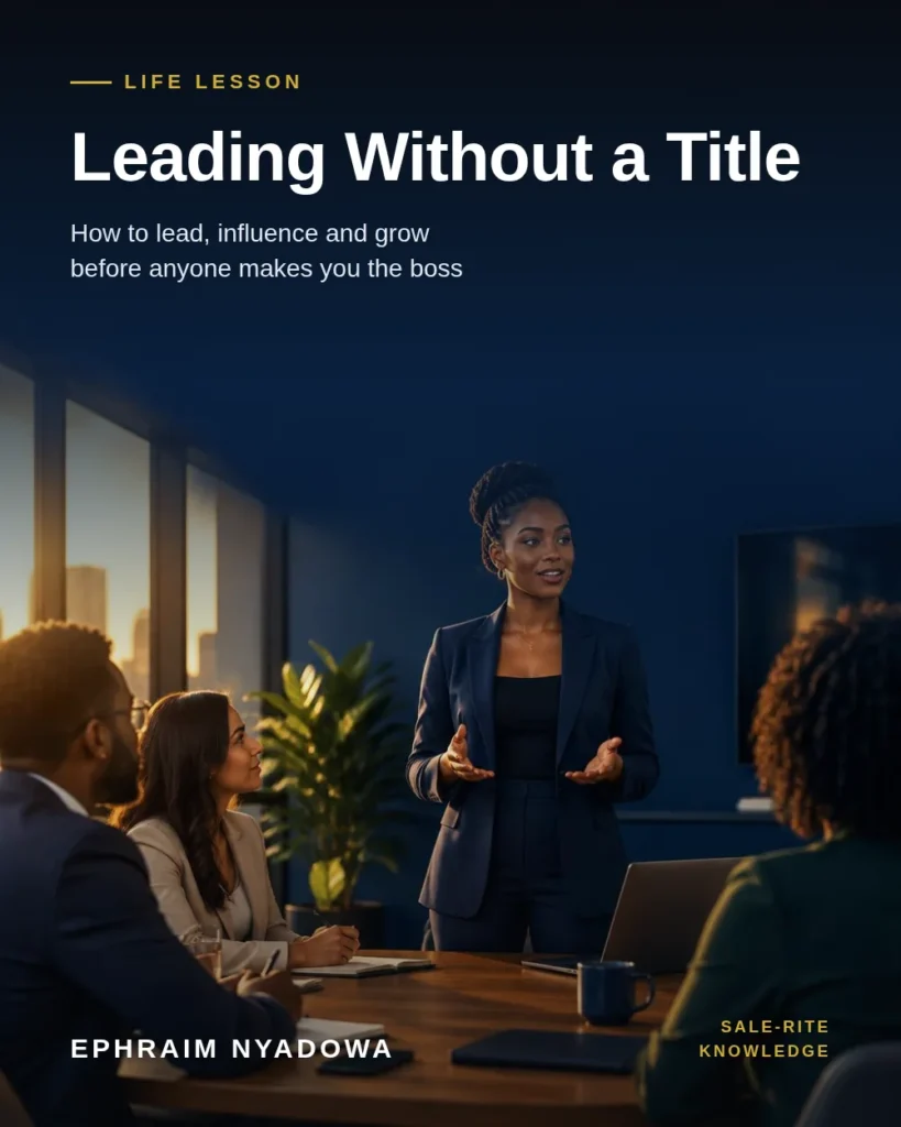 Leading Without a Title cover
